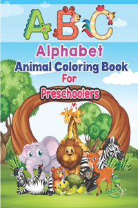 ABC Alphabet Animal Coloring Book For Preschoolers