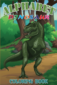 Alphabet Dinosaur Coloring Book