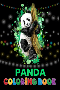 Panda coloring book