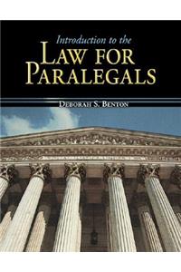 Introduction to the Law for Paralegals