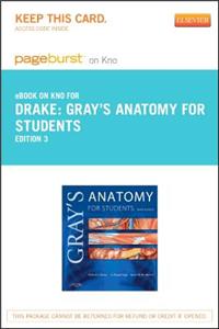 Gray's Anatomy for Students Elsevier eBook on Intel Education Study (Retail Access Card)