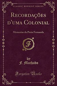 Recordações d'Uma Colonial