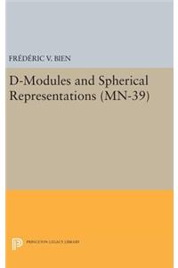 D-Modules and Spherical Representations. (Mn-39)