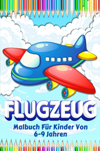 Flugzeuge Malbuch für Kinder