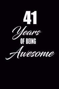 41 years of being awesome