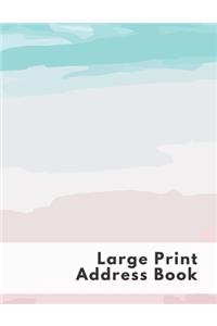 Large Print Address Book