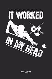 It Worked In My Head Notebook