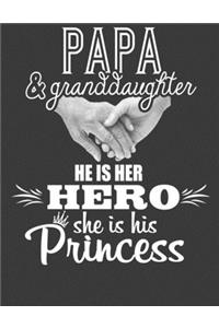 Papa & Granddaughter He is her Hero