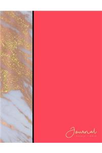 Journal Marble + Gold