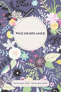 Wochenplaner Eine Woche pro Seite September 2019 - Dezember 2020