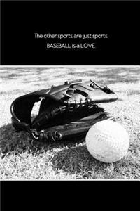 The Other Sports are Just Sports. Baseball is a Love.