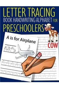 Letter Tracing Book Handwriting Alphabet for Preschoolers COW