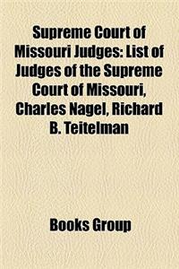 Supreme Court of Missouri Judges