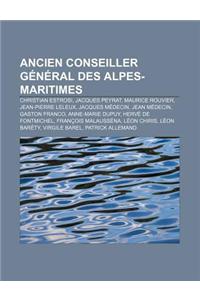 Ancien Conseiller General Des Alpes-Maritimes