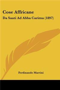 Cose Affricane