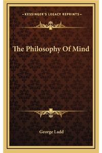 The Philosophy of Mind