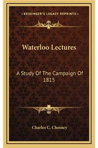Waterloo Lectures