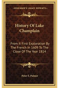 History Of Lake Champlain