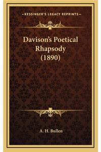 Davison's Poetical Rhapsody (1890)