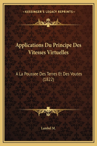 Applications Du Principe Des Vitesses Virtuelles