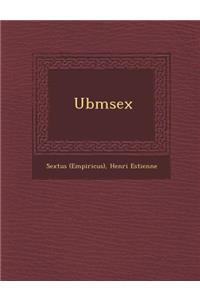 Ubmsex