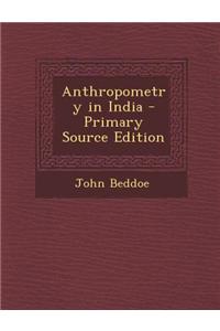 Anthropometry in India