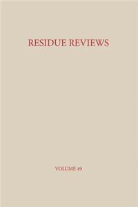 Residue Reviews