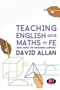 Teaching English and Maths in Fe