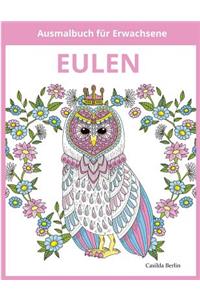 EULEN - Ausmalbuch für Erwachsene