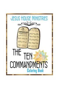 Ten Commandments Adult Coloring Book