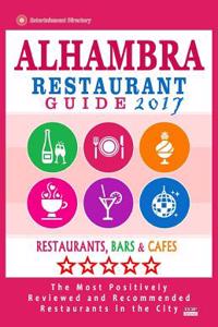 Alhambra Restaurant Guide 2017