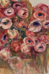150 page lined journal Anemones 05 Pierre Auguste Renoir