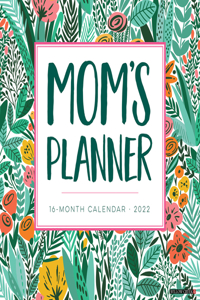 Mom's Planner 2022 Wall Calendar, Large Grid Planning