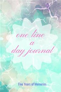 One Line A Day Journal