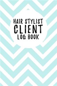 Hair Stylist Client Log Book