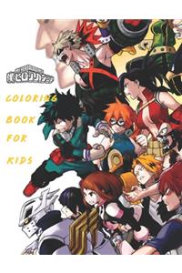 Boku No Hero Academia Coloring Book For Kids