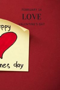 Happy Valentines day Notebook can be a great gift for someone you love.