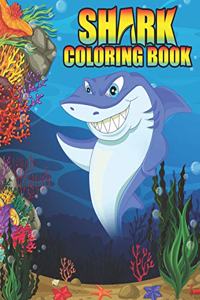 Shark coloring Book