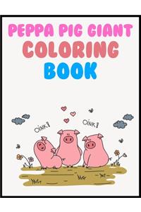 Peppa Pig Giant Coloring Book