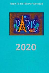Daily to-do planner notepad 2020