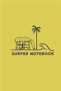 Surfer notebook simple and elegant