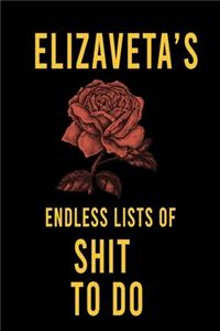 Elizaveta's Endless Lists of Shit to do