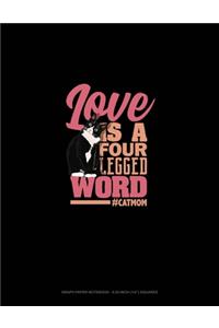 Love Is A Four Legged Word #CatMom