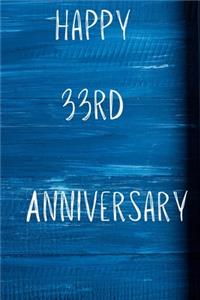 Happy 33rd Anniversary