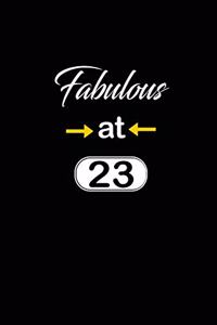 Fabulous at 23