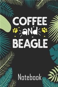 coffee and beagle Notebook