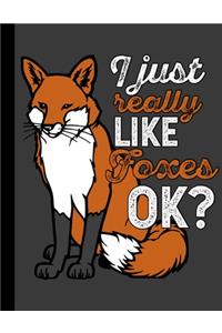 I Just Really Like Foxes, Ok?