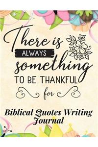 Biblical Quotes Writing Journal