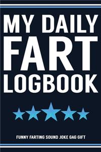 My Daily Fart Logbook Funny Farting Sound Joke Gag Gift