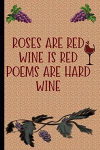 Roses Are Red, Wine Is Red, Poems are Hard, Wine